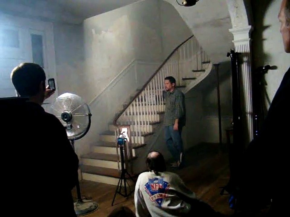 The Haunting of Pearson Place behind Nadia Williams' scene