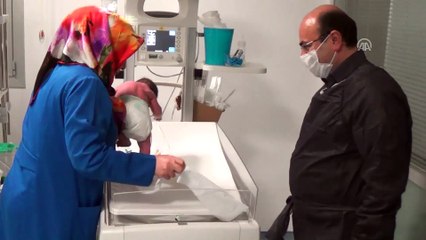 Elbistan'da dünyaya gelen bebeğin hediyesini hemşireler verdi - KAHRAMANMARAŞ