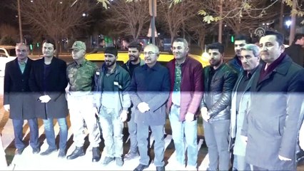 Vali Yaman, gece çalışanların yeni yılını kutladı - MARDİN