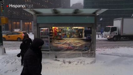 Declaran emergencia en NY y otras zonas por tormenta de nieve