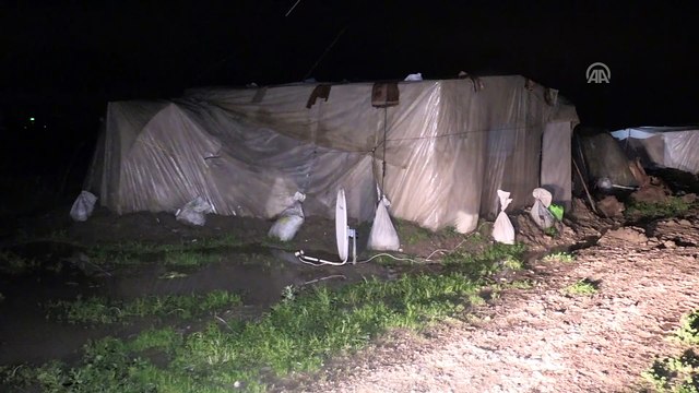 Mersin'de bazı tarım alanlarını su bastı