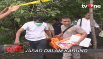 Penemuan Jasad Wanita Penuh Luka di Dalam Karung