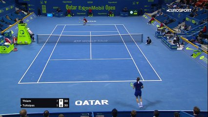 Thiem a ramené Tsitsipas à ses chères études