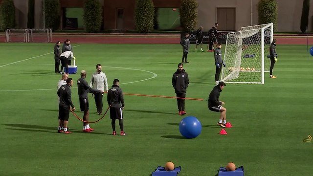 Beşiktaş, sezonun ikinci yarı hazırlıklarına devam ediyor - ANTALYA