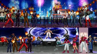 Mugen - King of Fighters - Clone Kyo Team vs. Orochi Team - Clone Team vs. Sacred Treasures Team