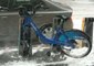 High Winds Lift Citi Bike From the Ground During NYC Nor'easter