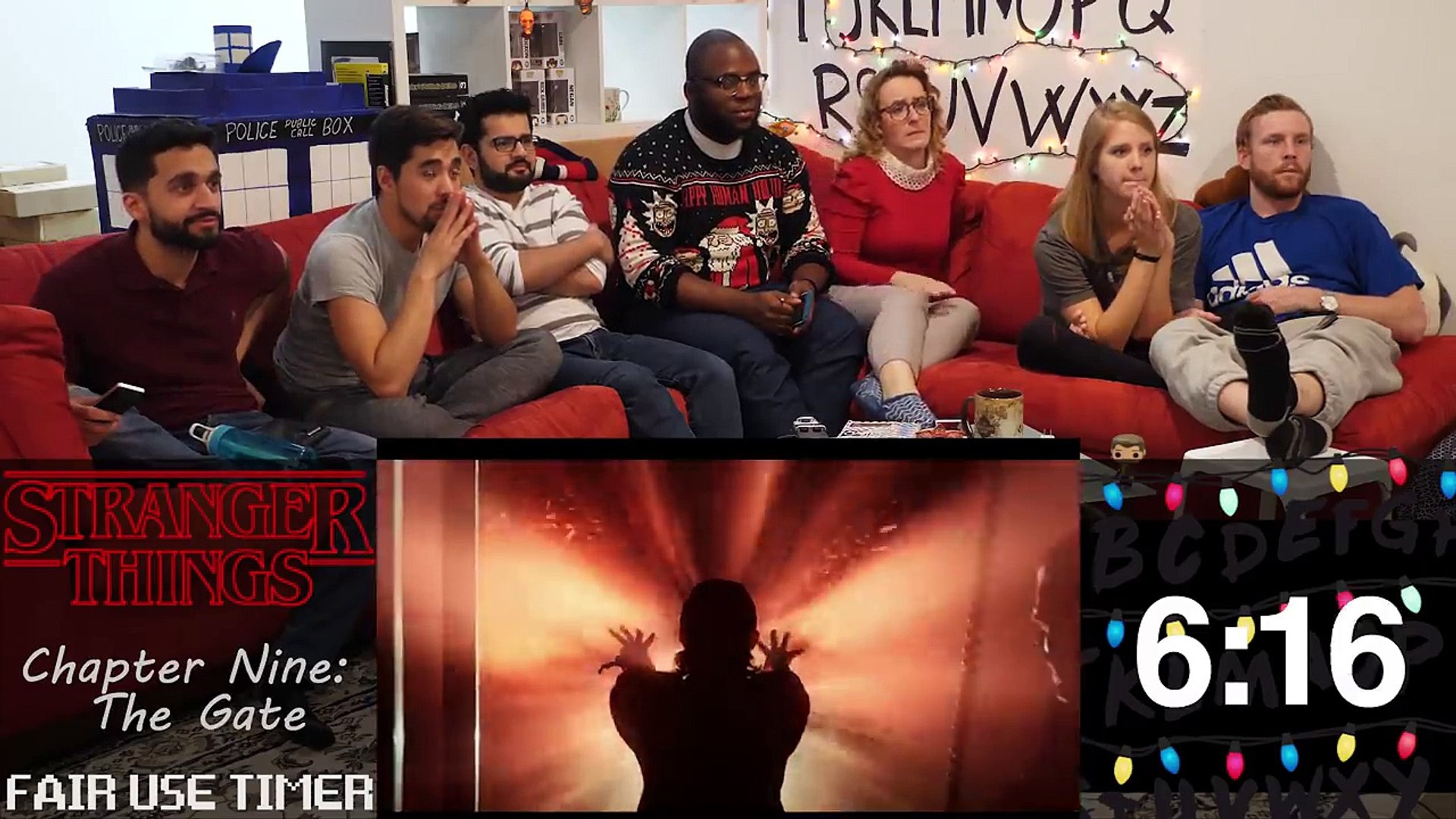 Stranger Things 2x9 The Gate Group Reaction Dailymotion Video