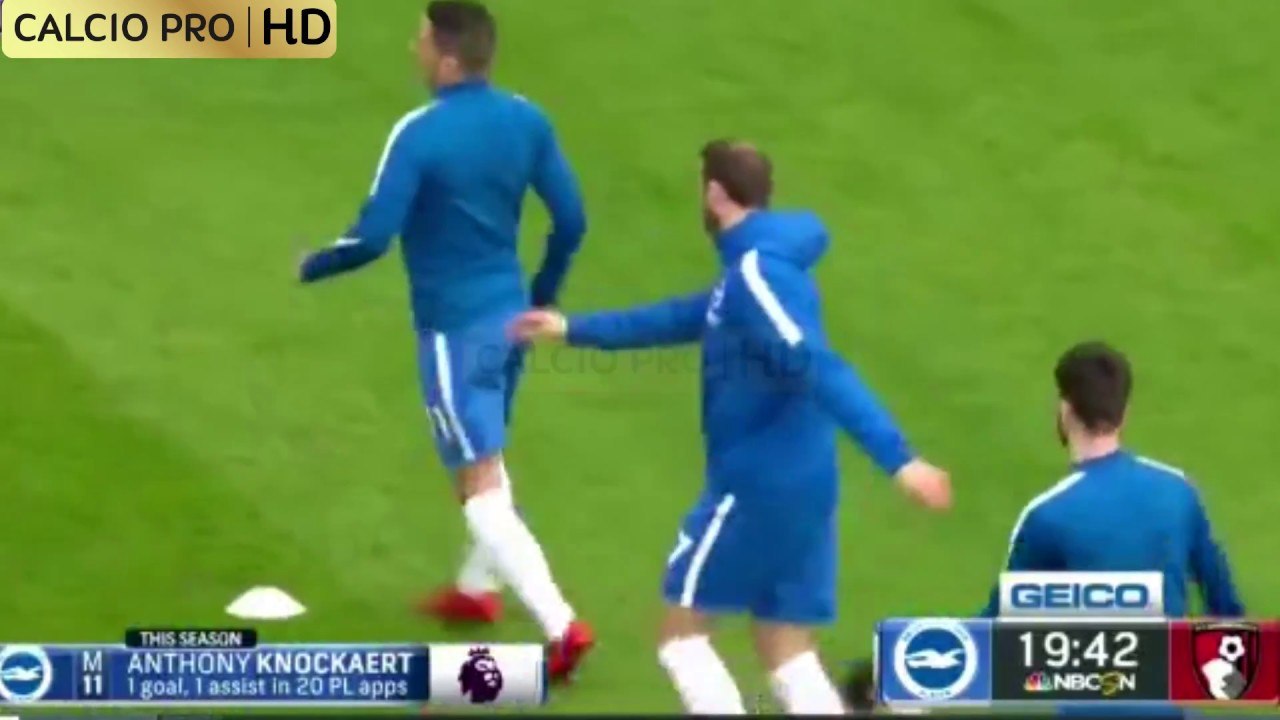 Brighton vs bournermouth 2 - 2 - 01_01_2018