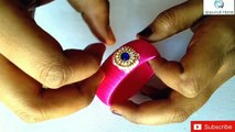 How To Make Designer Silk Thread Bangles // DIY// Bridal Silk Thread Bangles // Home Made Tutorial