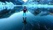 Family's Frozen Frolic on Clear Utah Lake Captured on Video