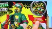 Teenage Mutant Ninja Turtles Micro Mutants Raphs Train and Battle Playset TMNT Mini Action Figure