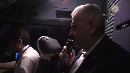 Yıldırım'dan Havada "Yeni Yıl" Kutlaması