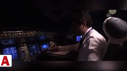 Başbakan Yıldırım'dan Havada 'Yeni Yıl' Kutlaması