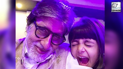 Скачать видео: Amitabh Bachchan Celebrates New Year With Aaradhya