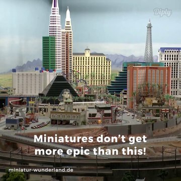 Ce passionné a recréé une ville miniature plus vraie que nature! Magnifique