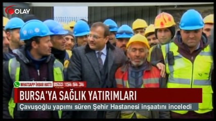 Bursa'ya sağlık yatırımları