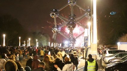 - Brüksel 2018’e havai fişek gösterileri ile girdi