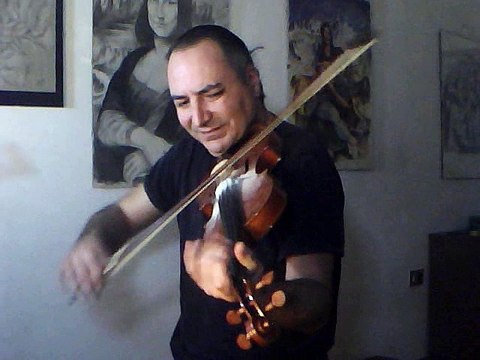 Improvisation on violin by Marco Esu