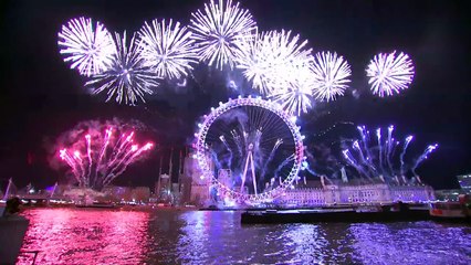 World rings in New year with a bang