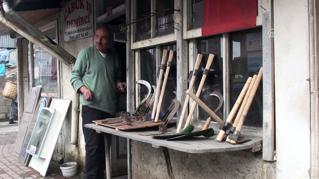 Turhan ustanın demirle 65 yıllık dostluğu - BARTIN