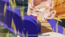Super Saiyan 2 Vegeta vs Beerus - Dragon Ball Super Episode 8 English Sub