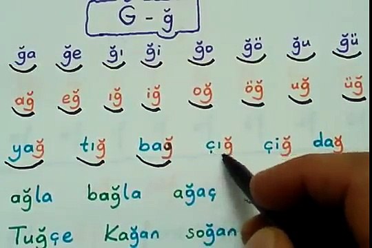 1.sınıf okuma yazma etkinlikleri ğ sesi heceleme, kelime, cümle, metin çalışması