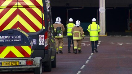 1,400 vehicles destroyed in Liverpool fire