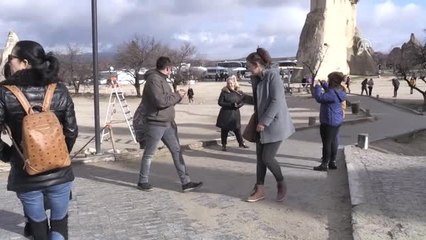 Kapadokya'da Yeni Yıl Yoğunluğu