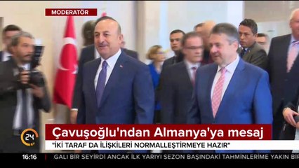 Bakan Çavuşoğlu'ndan Almanya'ya mesaj: