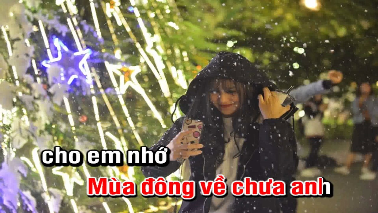 Mùa Đông về chưa em - Tuấn Vũ & Hương Lan( Karaoke)