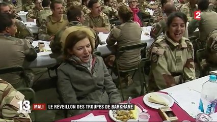 Nouvel An : Florence Parly était au Mali avec les soldats français