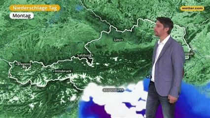 Das Wetter in Österreich am 01. Januar 2018