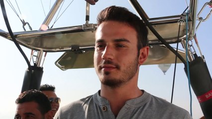 'Beyaz cennet' Pamukkale'yi balonla seyir keyfi - DENİZLİ