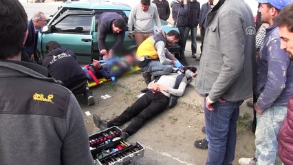 Trafik kazası: 6 yaralı - TEKİRDAĞ