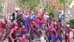 Spider-Man   New York SPIDER-VERSE Invasion!! | Superheroes | Spiderman | Superman | Frozen Elsa | Joker