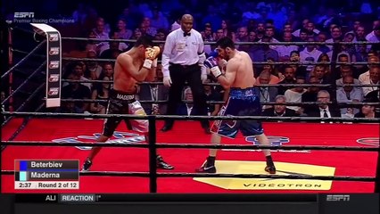 Artur Beterbiev vs Ezequiel Osvaldo Maderna (04.06.2016)