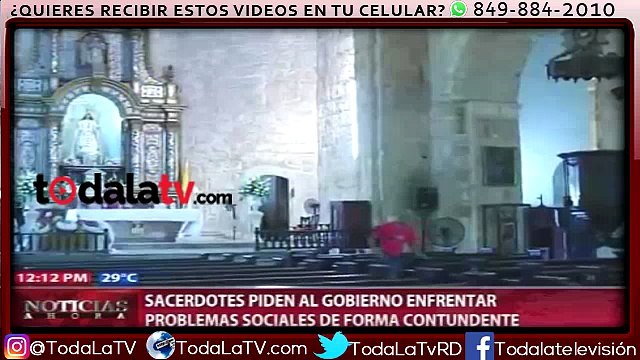 Sacerdotes piden al Gobierno enfrentar problemas sociales de forma contundente-CDN-Video