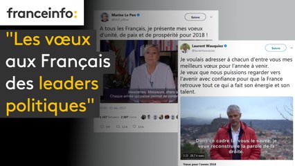 Les vœux aux Français des leaders politiques