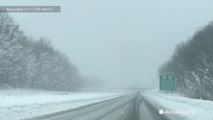 Reed Timmer heading through Erie during winter weather advisory