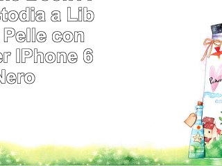 Download Video: Cellular Line Book Agenda Custodia a Libro Effetto Pelle con Tasche per IPhone 6S6 Nero