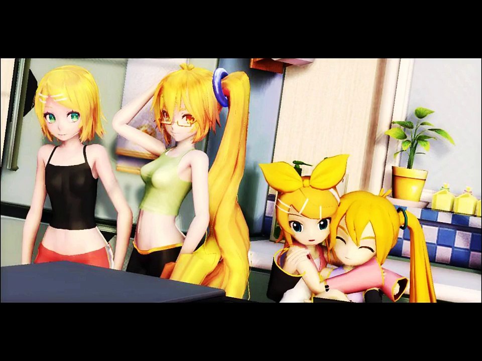 Rin Kagamine and Akita Neru- Melancholic