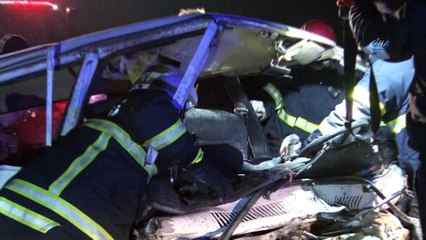 Ölüm yolunda yine kaza: 2 ölü