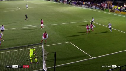 4-2 Louis Dennis Goal England  National League - 01.01.2018 Bromley FC 4-2 Ebbsfleet Utd