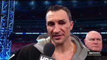 Wladimir Klitschko HBO post fig.ht interview