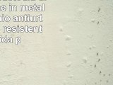Love Mei custodia di protezione in metallo alluminio antiurto militare resistente rigida