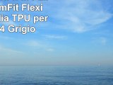 Diztronic MG4FM Full Matte SlimFit Flexible Custodia TPU per Moto G4 Grigio