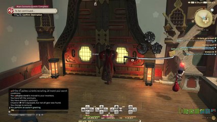 FINAL FANTASY XIV - My updated apartment in Shirogane