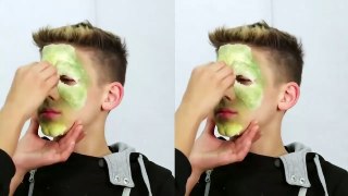 Special effects makeup tutorial by Matt & Gr