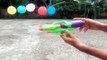 Experiment Toy Gun,Diverse liquid,Water vs Balloon - Gun Balloon Trick Sh