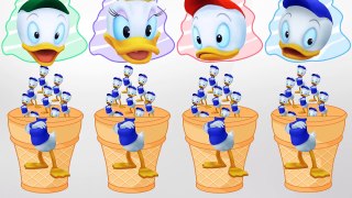⚡ Baby Learn colors with the adorable cream W Donald Duck _ Learning Videos fo